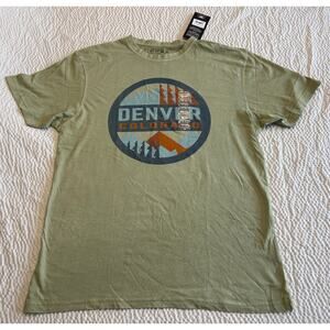 NWT APEX Denver Colorado Green T-Shirt MED Reg Price $26.99